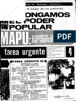 Tarea Urgente, marzo 1973, nro 4