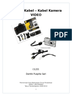Menata Kabel-Kabel Kamera Video