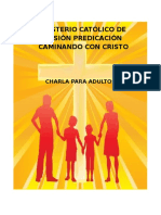 Ministerio Catolico de Mision y Predicacion Charla Adultos