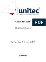 Diodo Shockley Informe