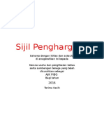 Wording Sijil Penghargaan