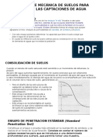 Ensayos para Captacion de Agua