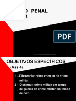 Prof Audalio Ferreira Sobrinho - Direito Penal Militar - 1