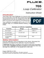 Fluke Callibrator 705