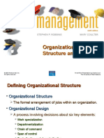 Organizational Structure and Design