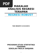 Download Makalah Regresi Robust Tiar Indarto G152144051 by Tiar Indarto SN312988926 doc pdf