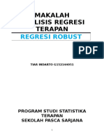 Makalah Regresi Robust (Tiar Indarto G152144051)