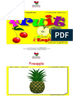 Frutas Flash Cards PDF