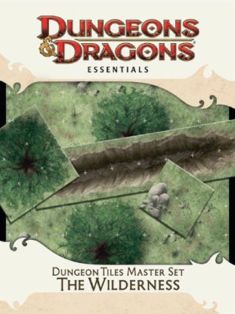 Dd 40 Dungeon Tiles Master Set The Wilderness