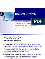 PRODUCCIÓN