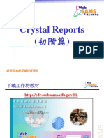 crystal reports elementary