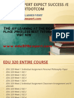 EDU 320 EXPERT Expect Success Edu320expertdotcom