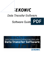 Sekonic Data transfer software Guide en d75 1015