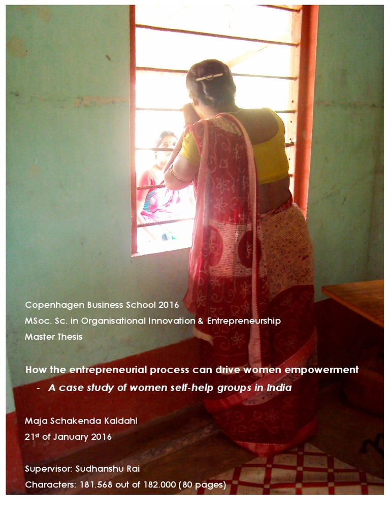 phd thesis on microfinance and women empowerment