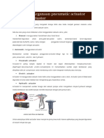 Pengertian Actuator, Jenis-Jenis