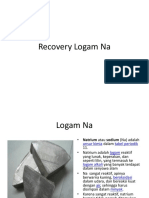 Recovery Logam Na PDF
