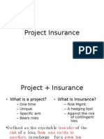 Project Insurance