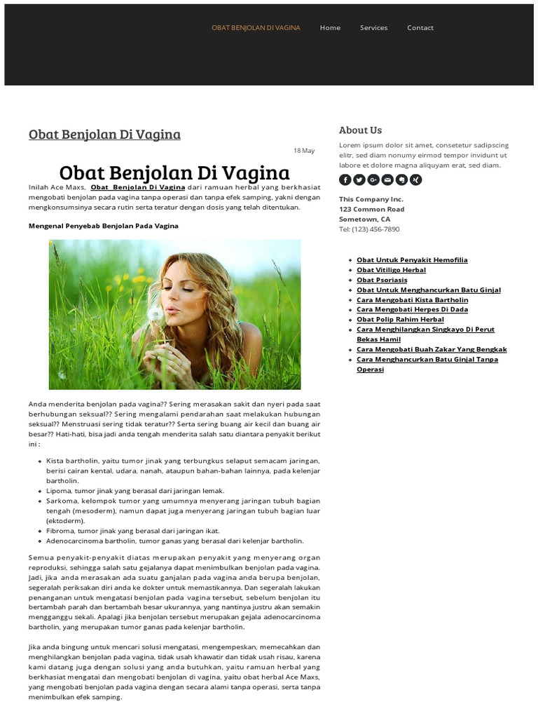 Obat Benjolan Di Vagina Obatbenjolandivagina
