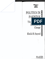K.B. Sayeed - Politics in Pak - The Nature & Direction of Change