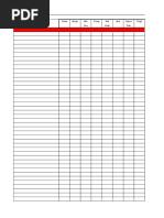 PFT/CFT Performance Worksheet NAVMC 11622 | PDF | United States Marine ...
