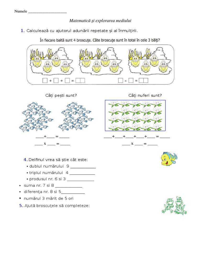 Test Inmultirea | PDF