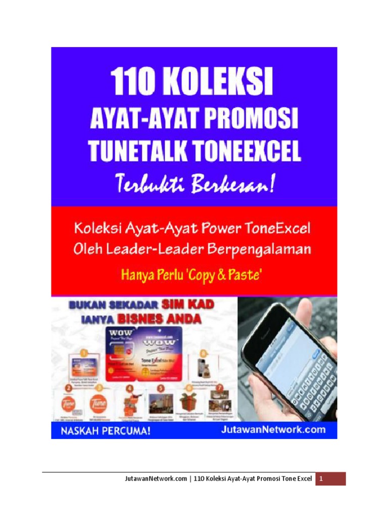 AyatPromosiToneExcel Jutawan Network