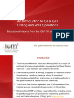 Introduction to Oil & Gas Drilling and Well Operations