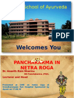 Panchakarma in Netra Roga