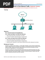 3.3.3.4 Lab - Using Wireshark To View Network Traffic - ILM