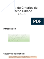 Manual de Criterio de Diseño Urbano