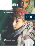 Afghanistan's Children Speak to the UN Special Session, September 2001