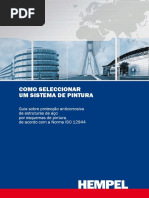 Esquema de Protecção e Pintura