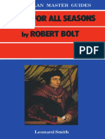 (Macmillan Master Guides) Leonard Smith (Auth.) - A Man For All Seasons by Robert Bolt-Macmillan Education UK (1985)