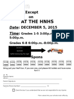 At The Hnhs Fieldhouse: Sun Dae Nerf Nigh T