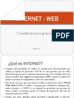 TP Nº2. Internet - Web - Consumidores - Prosumidores