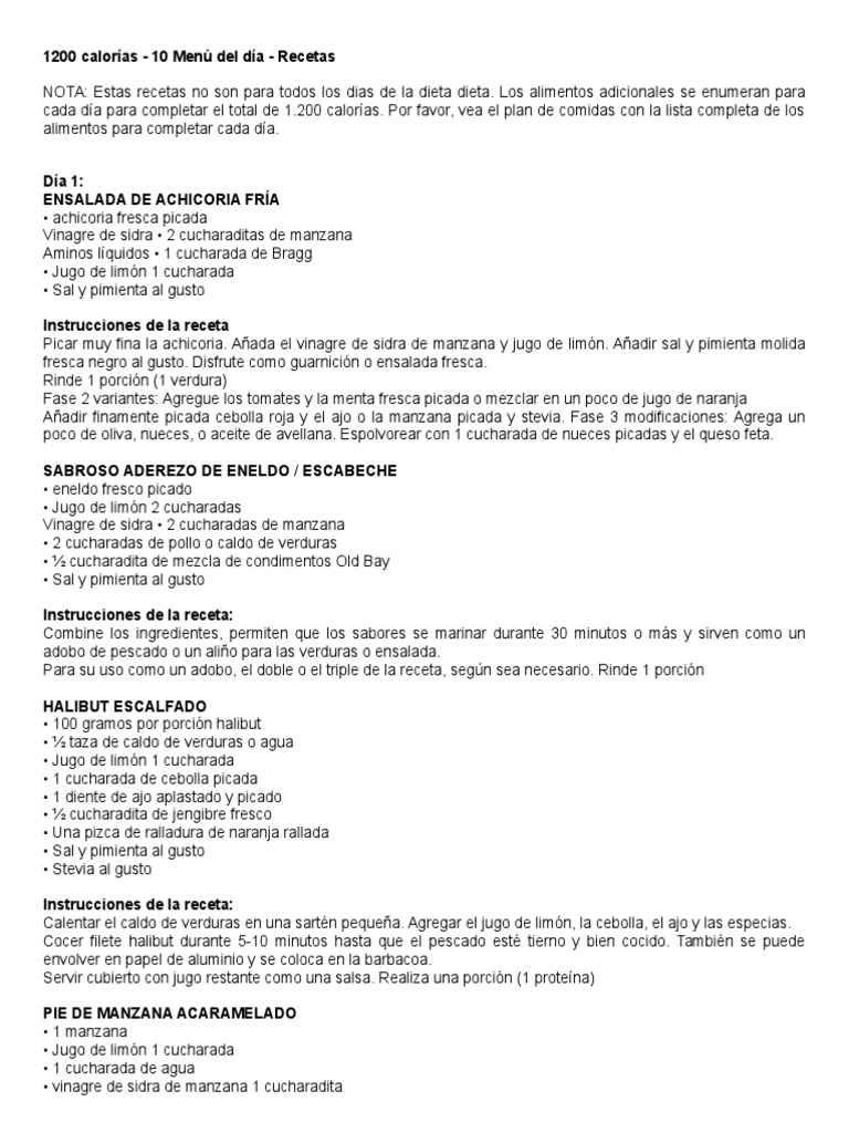 Dieta De Las 4 Comidas Nayla Pdf
