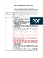 Sop Standar Operasional Prosedur Senam Hipertensi