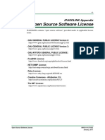 Open Source Software License: iPASOLINK Appendix