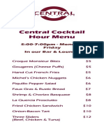 Central_happy Hour Food Spring 2016