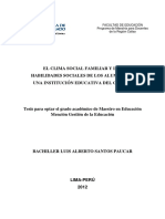 El clima social familiar y las habilidades sociales - Huanuco.pdf