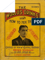 1908 The World S Drinks and How To Mix Them