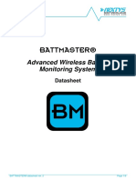 BATTMASTER Technical Datasheet Rev2