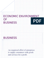 Economic Environment OF Business
