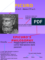 Epicuro e Gli Stoici