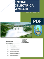 Central Hidroelectrica Inambari - Trabajo de Investigacion