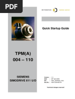 Startup Guide TPM Tpma 004 110 Siemens Simodrive en PDF