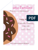 Family Breakfast Flyer