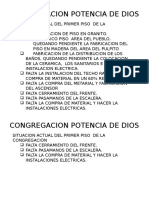 Congregacion Potencia de Dios