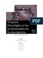 Apoyo Psicológico A Los Profesionales de La Emergencia PDF