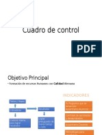 Cuadro de Control